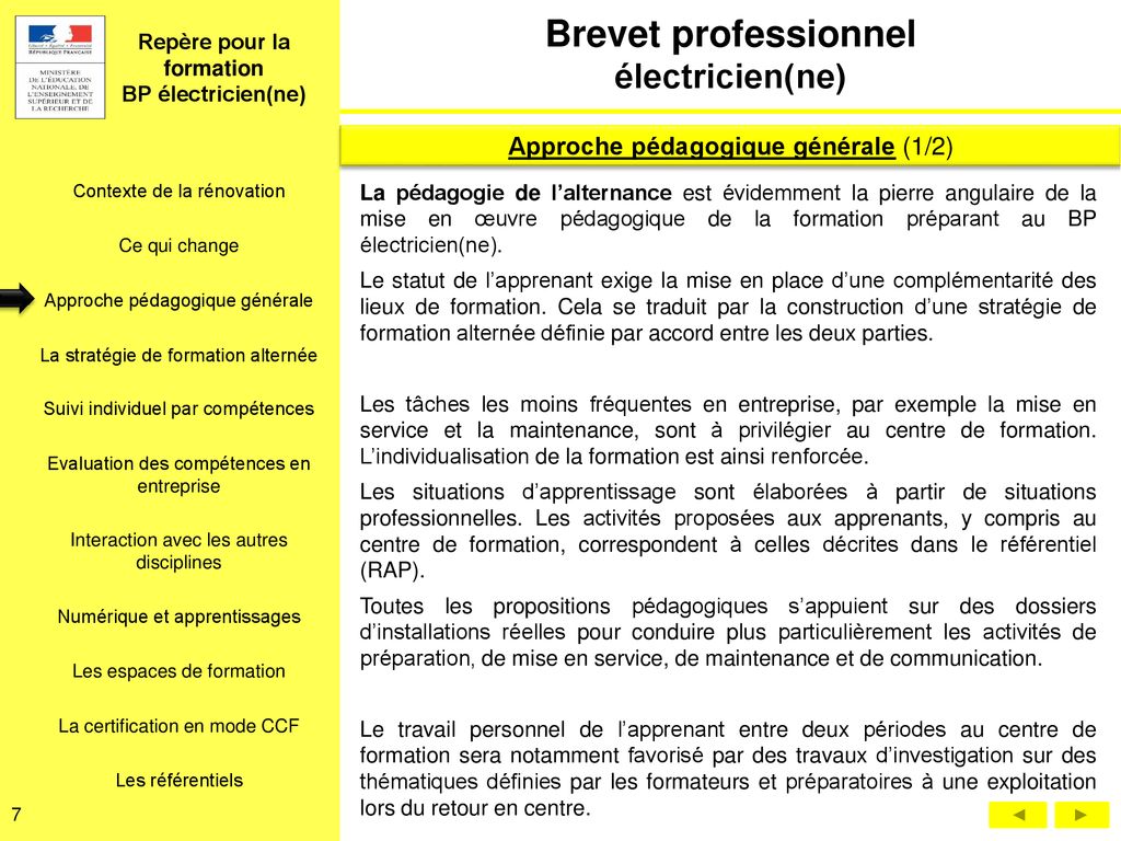 Brevet Professionnel Lectricien Ne Ppt T L Charger